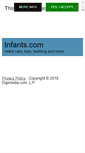 Mobile Screenshot of infants.com