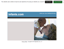 Tablet Screenshot of infants.com